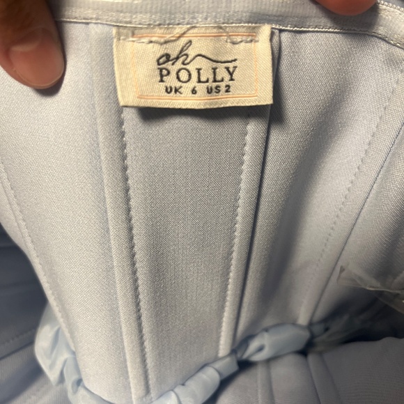 Oh Polly blue tulle dress with corset back - Picture 5 of 6